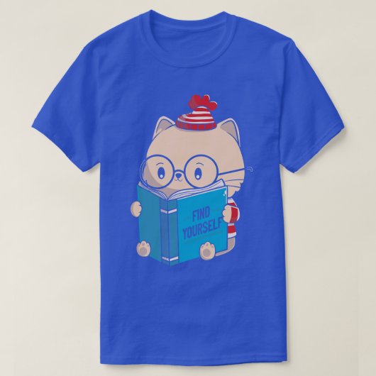 Vind uw reis genezing kattenboek van Tobe Fonseca T-shirt (Design voorkant)