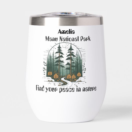 Vind uw rust in natuur reizen (Voorkant)