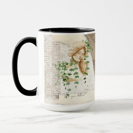 Vind uw saldo  mok (Links)