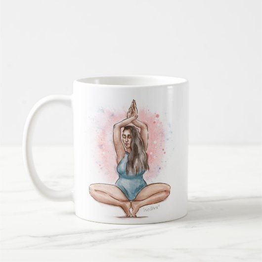 Vind uw saldo Mok | Yoga houding (Links)