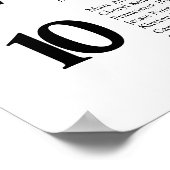 Vind uw Seats Bruiloft Receptie Poster papier (Hoek)