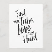 Vind uw Tribe - Inspirerend Kaart (Voorkant)