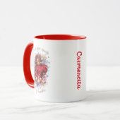 Vind uw vonk verblijf nederig Latina meisje Mok (Voorkant links)