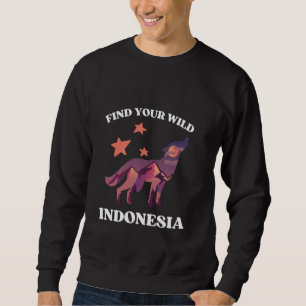 Vind uw Wilde Indonesië Reisvakantie Indonesië Trui