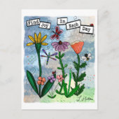 Vind vreugde in de dag | Art Kaart (Voorkant)