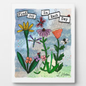 Vind vreugde in de dag | Kunst Fotoplaat (Voorkant)