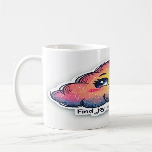 Vind vreugde in elk Storm - Inspirerend Koffiemok (Links)