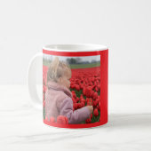 Vind vreugde in elke bloei koffiemok (Voorkant links)