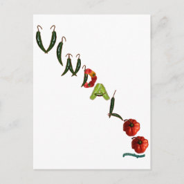 Vindaloo Chili Peppers Briefkaart