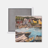 Vindelhaven Island Magneet (Voorkant / Achterkant)