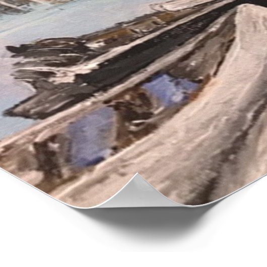 Vindelhaven Island Poster (Hoek)