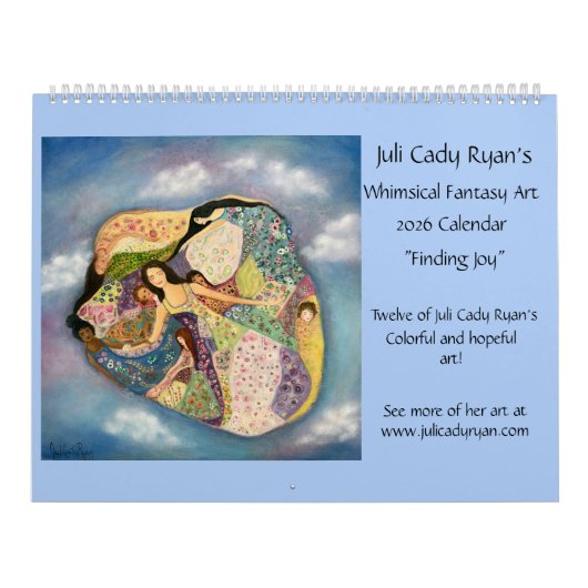 Vinden Joy Whimsical Art 2025 Kalender (Hoes)