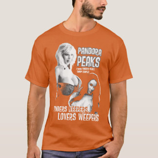 Vinders Houders Geliefden Huilenden Pandora Peaks T-shirt