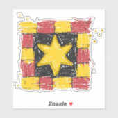 Vindheim Populace - gelaagd Sticker (Vel)