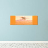 VINDINGRIJKHEID MARS HELIKOPTER CANVAS AFDRUK (Insitu (Houten vloer))