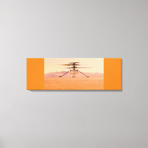 VINDINGRIJKHEID MARS HELIKOPTER CANVAS AFDRUK