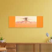 VINDINGRIJKHEID MARS HELIKOPTER CANVAS AFDRUK (Insitu (Woonkamer))