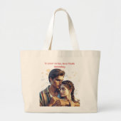 Vindt betekenis grote tote bag (Voorkant)