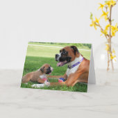 Vindy en Pups - Foto 95 Kaart (Gele Bloem)