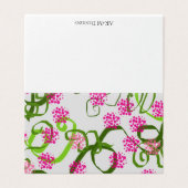 Vine Blank Wenskaart Kaart (Buitenkant ongevouwen)