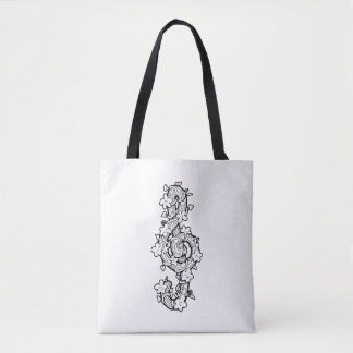Vine Clef Canvas tas