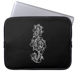 Vine Clef-laptophoes Laptop Sleeve