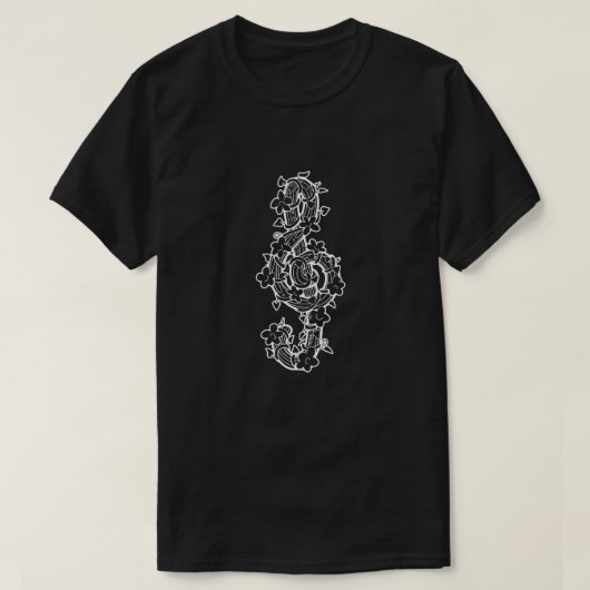 Vine Clef T-shirt (Design voorkant)