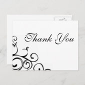 Vine dank u Briefkaart (Voorkant / Achterkant)