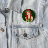 Vine Girl Buttonnen Ronde Button 5,7 Cm (In situ)