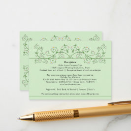 Vine Heart Trellis Mint Green Enclosure Kaart