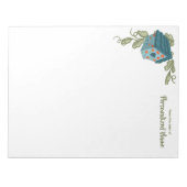 Vine-kussed retreat ongevoerd Notitieblok (Voorkant)