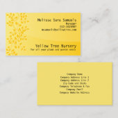 Vine Leave Natuur Visitekaartje (Voorkant / Achterkant)