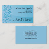 Vine Leave Natuur Visitekaartje (Voorkant / Achterkant)