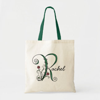 "Vine Letter R"-tas Tote Bag