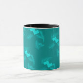 Vine Patroon Violet Mok (Midden)