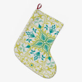 Vine Pattern (door William Morris) Grote Kerstsok (Voorkant (Hangend))