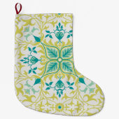 Vine Pattern (door William Morris) Grote Kerstsok (Voorkant)