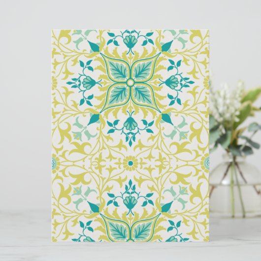 Vine Pattern (door William Morris) Kaart (Staand voorkant)