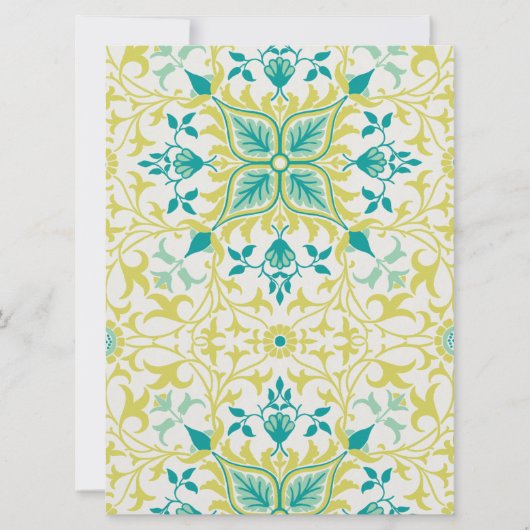 Vine Pattern (door William Morris) Kaart (Voorkant)