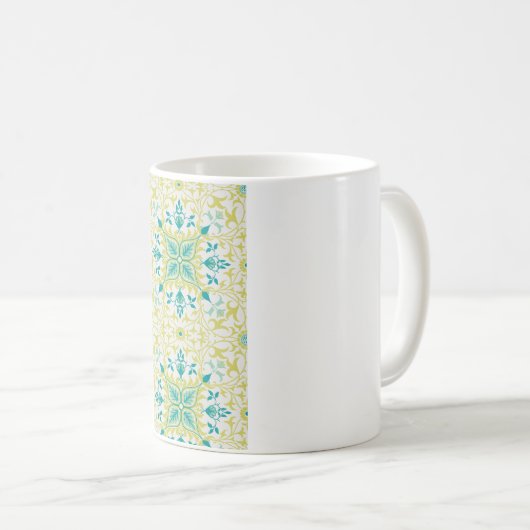 Vine Pattern (door William Morris) Koffiemok (Voorkant rechts)