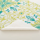 Vine Pattern (door William Morris) Sherpa Deken (3/4)