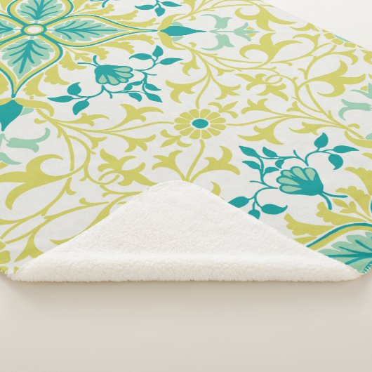 Vine Pattern (door William Morris) Sherpa Deken (3/4)