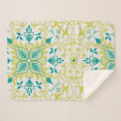 Vine Pattern (door William Morris) Sherpa Deken (Voorkant (horizontaal))