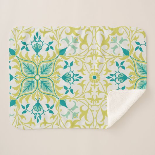 Vine Pattern (door William Morris) Sherpa Deken (Voorkant (horizontaal))