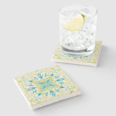 Vine Pattern (door William Morris) Stenen Onderzetter (Zijkant)