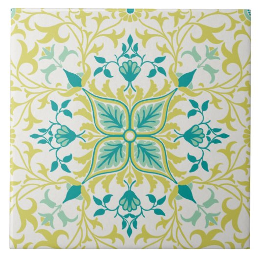 Vine Pattern (door William Morris) Tegeltje (Voorkant)