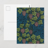 Vine Pattern, William Morris Briefkaart (Voorkant / Achterkant)