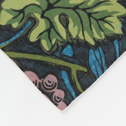 Vine Pattern, William Morris Fleece Deken (Hoek)