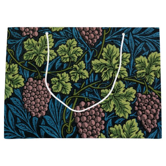 Vine Pattern, William Morris Large Gift Bag Groot Cadeauzakje (Voorkant)