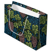 Vine Pattern, William Morris Large Gift Bag Groot Cadeauzakje (Voorkant Gekanteld)